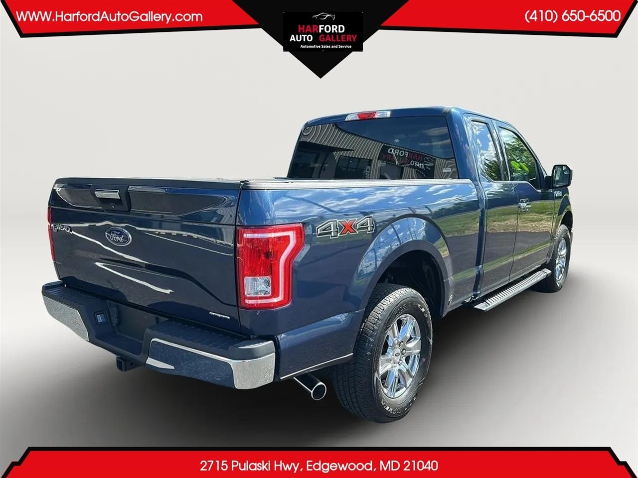 Ford F-150 4WD SuperCab 163" Lariat w/HD Payload Pkg 2015