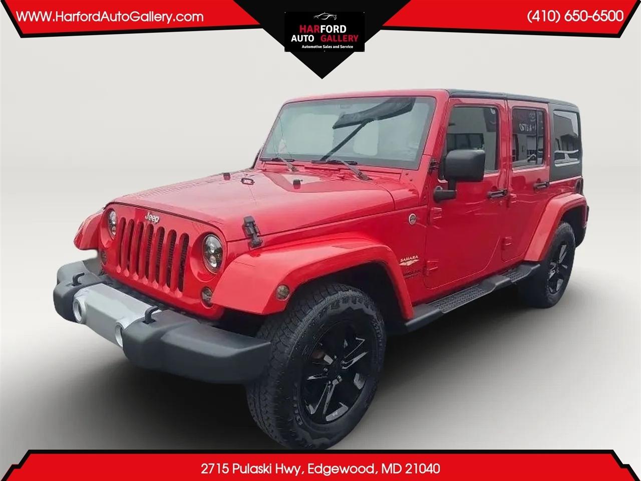 Jeep Wrangler Unlimited 4WD 4dr Sahara 2014