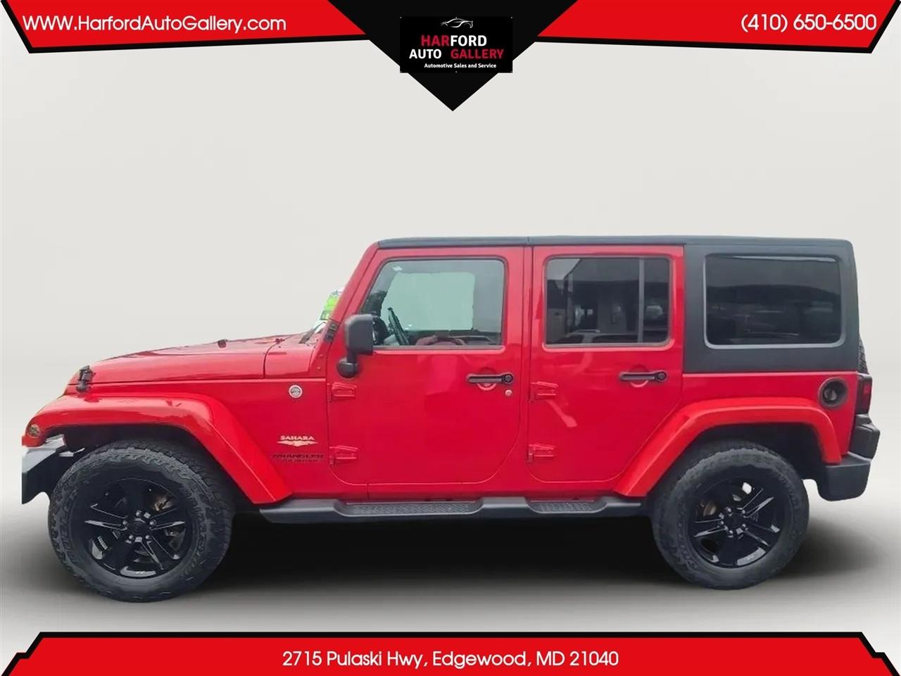 Jeep Wrangler Unlimited 4WD 4dr Sahara 2014