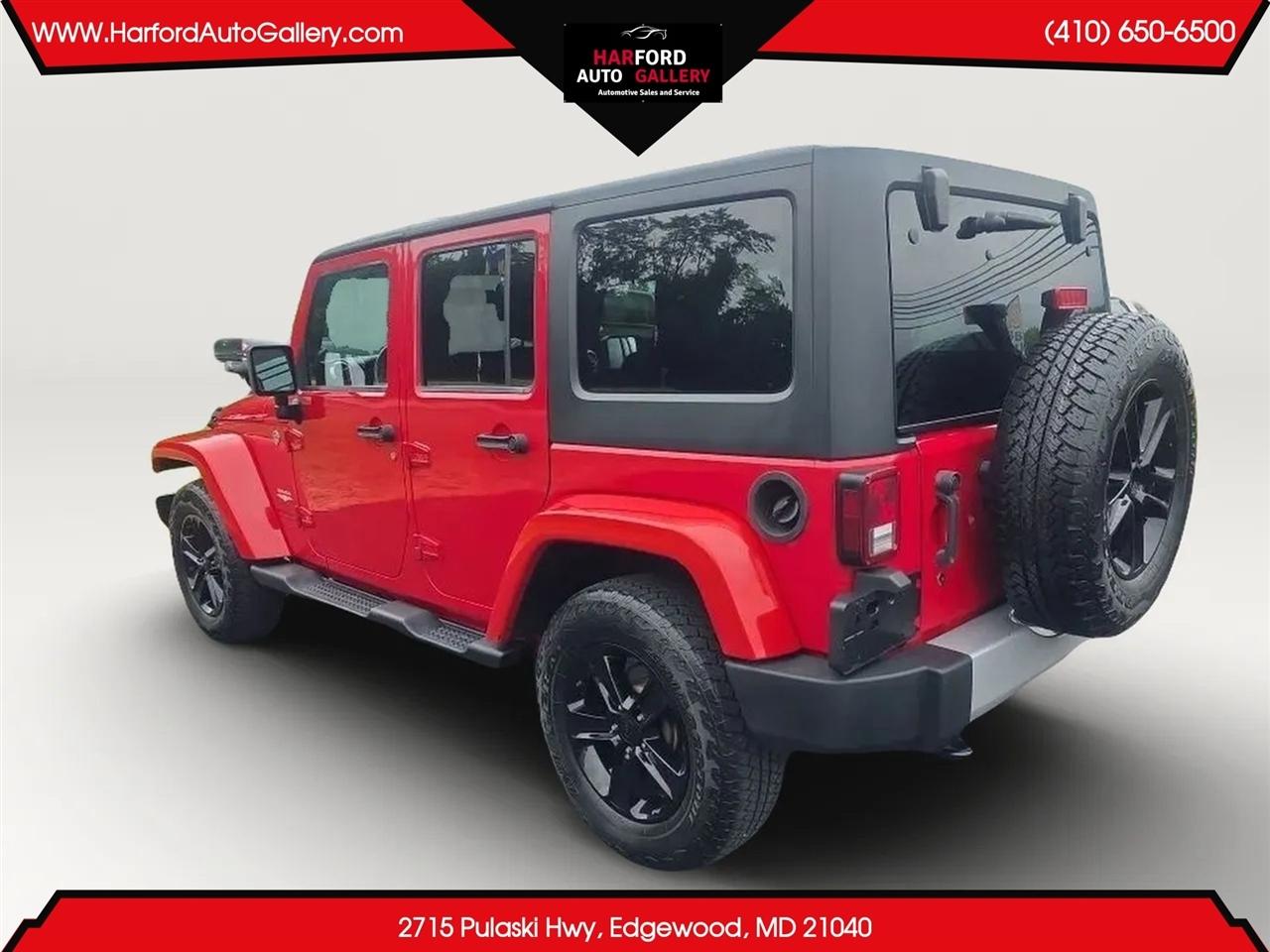 Jeep Wrangler Unlimited 4WD 4dr Sahara 2014