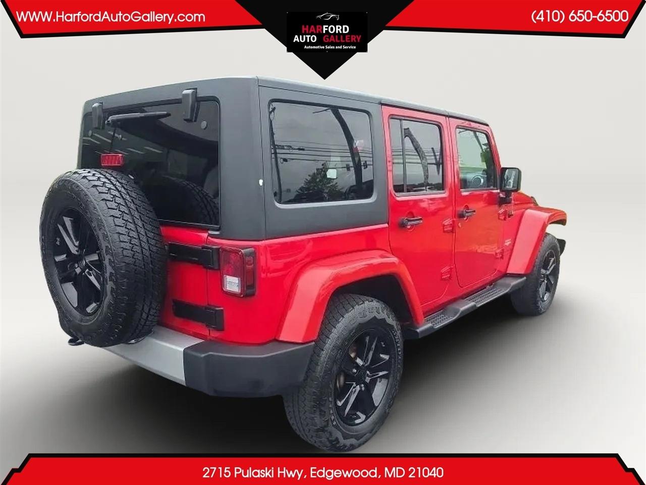 Jeep Wrangler Unlimited 4WD 4dr Sahara 2014
