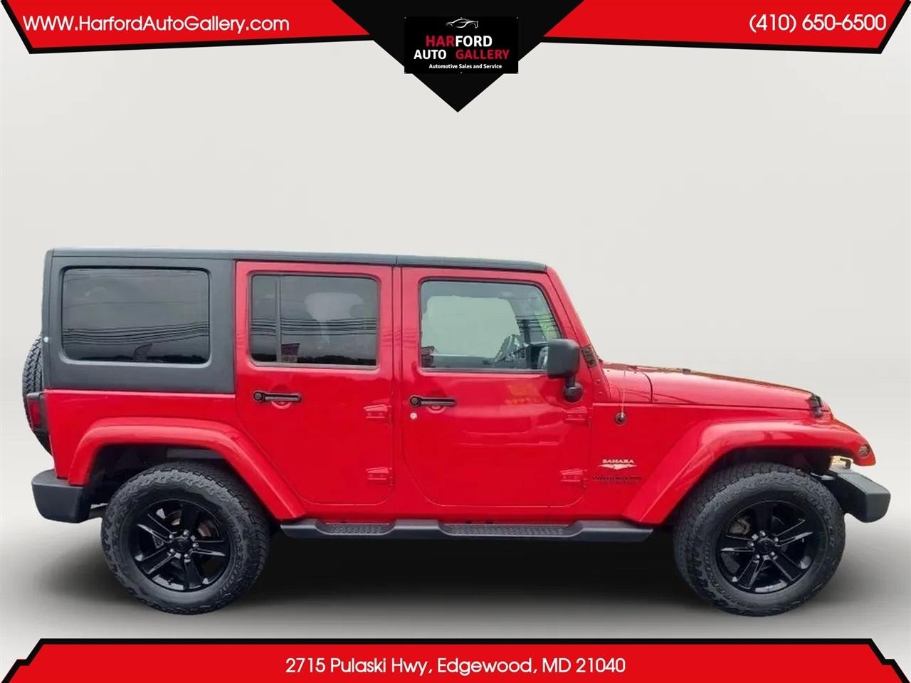 Jeep Wrangler Unlimited 4WD 4dr Sahara 2014