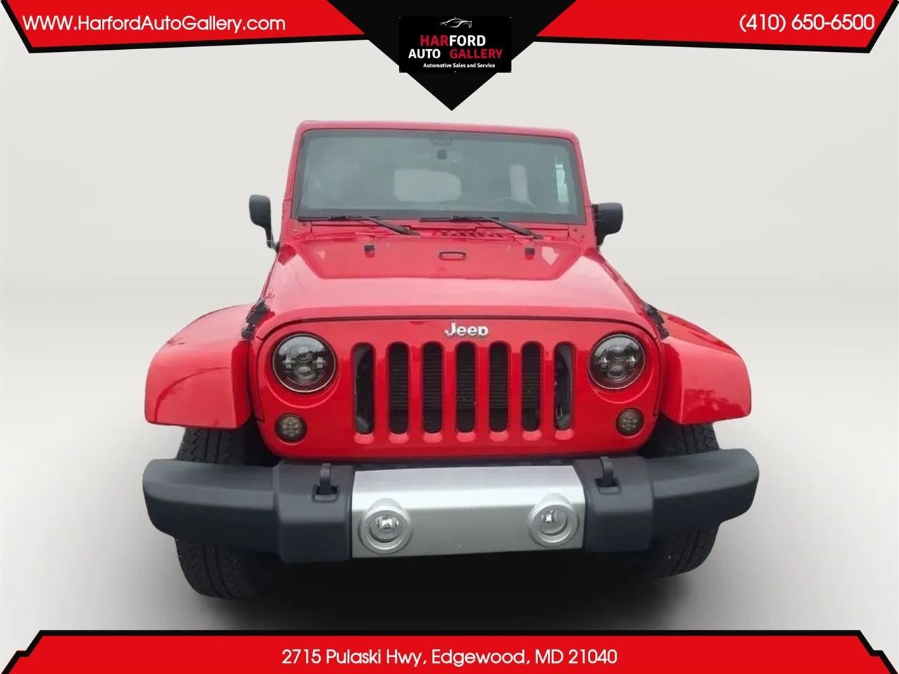 Jeep Wrangler Unlimited 4WD 4dr Sahara 2014