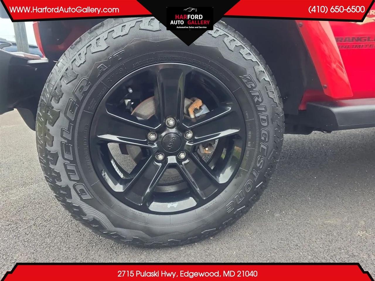 Jeep Wrangler Unlimited 4WD 4dr Sahara 2014