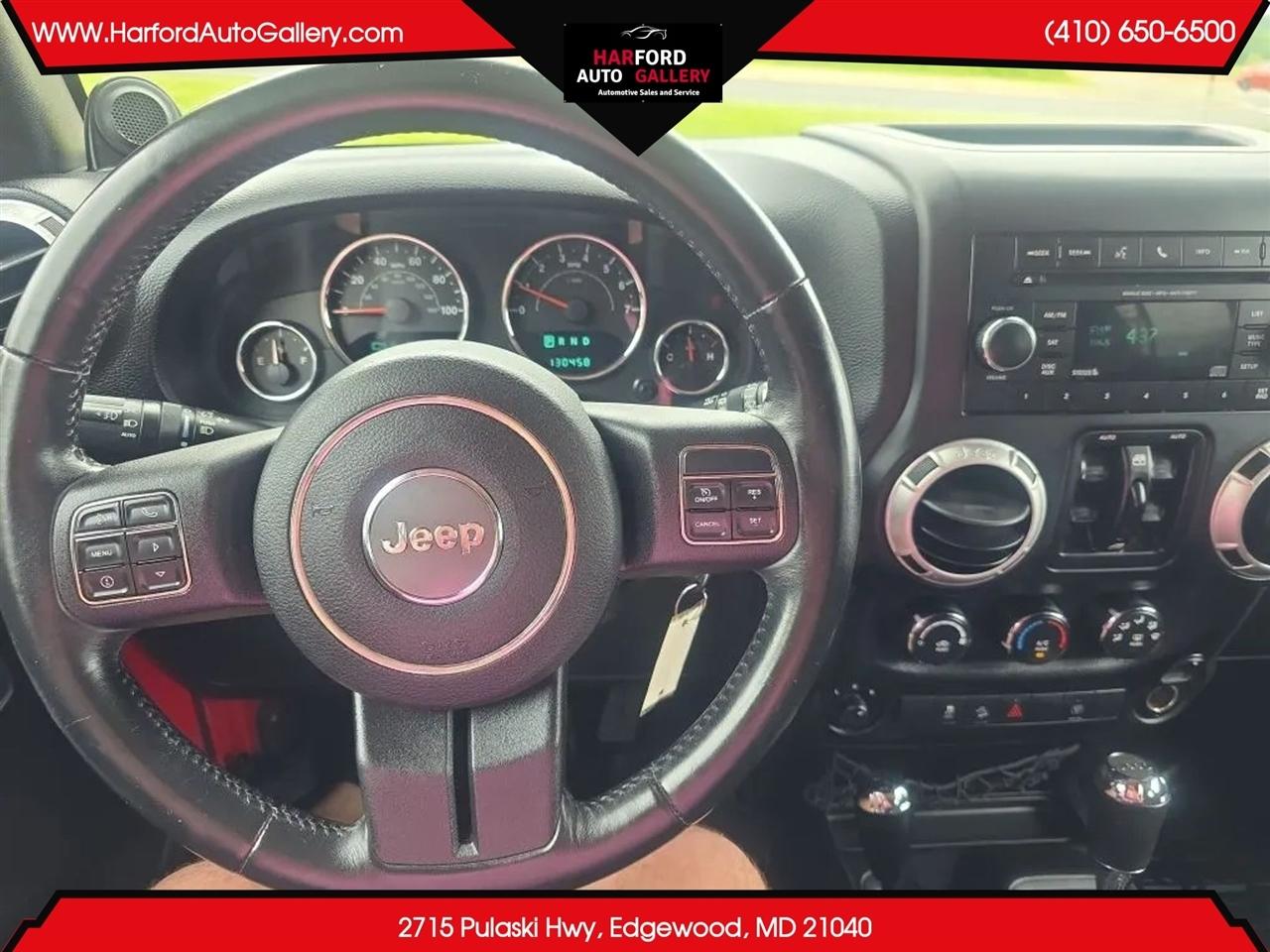 Jeep Wrangler Unlimited 4WD 4dr Sahara 2014