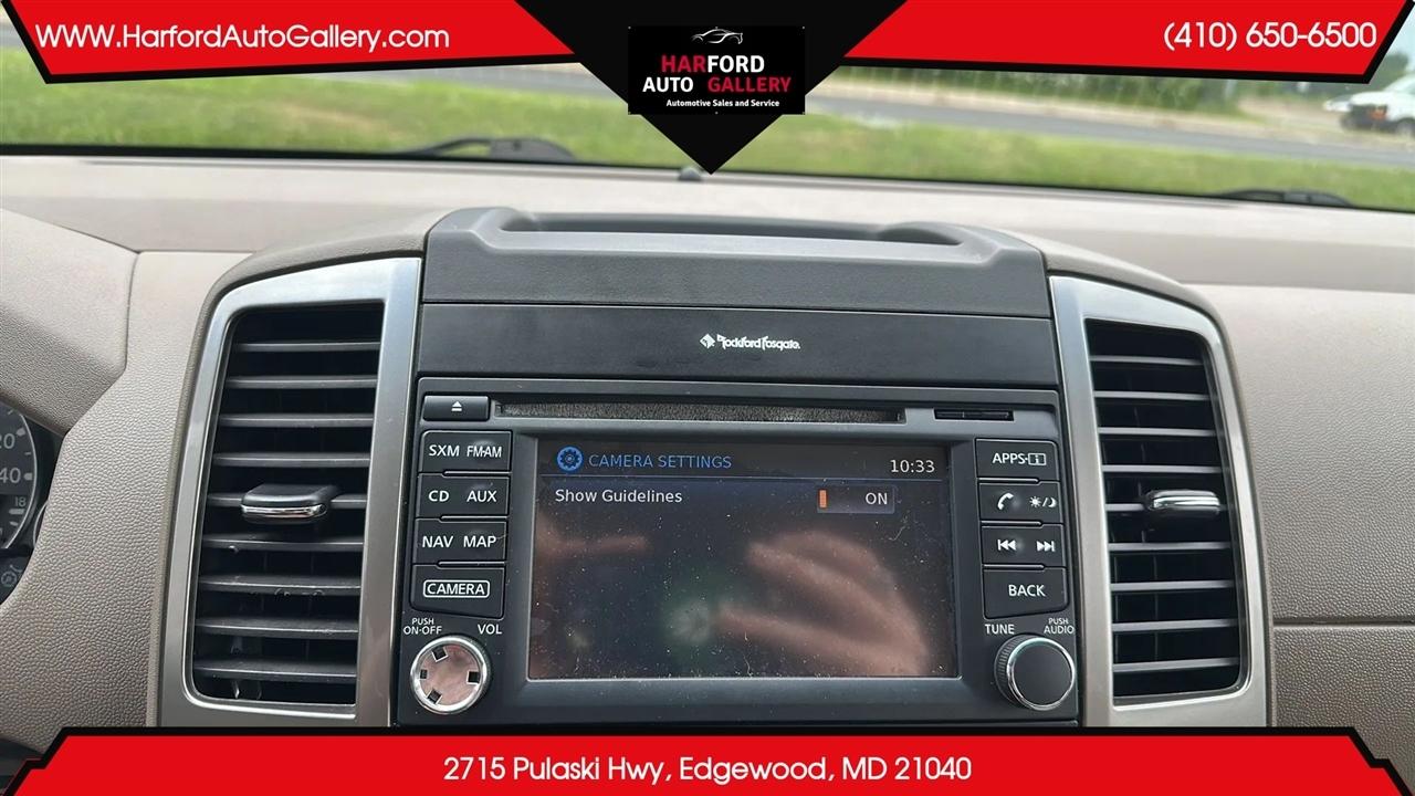 Nissan Frontier 4WD Crew Cab SWB Auto SL 2014