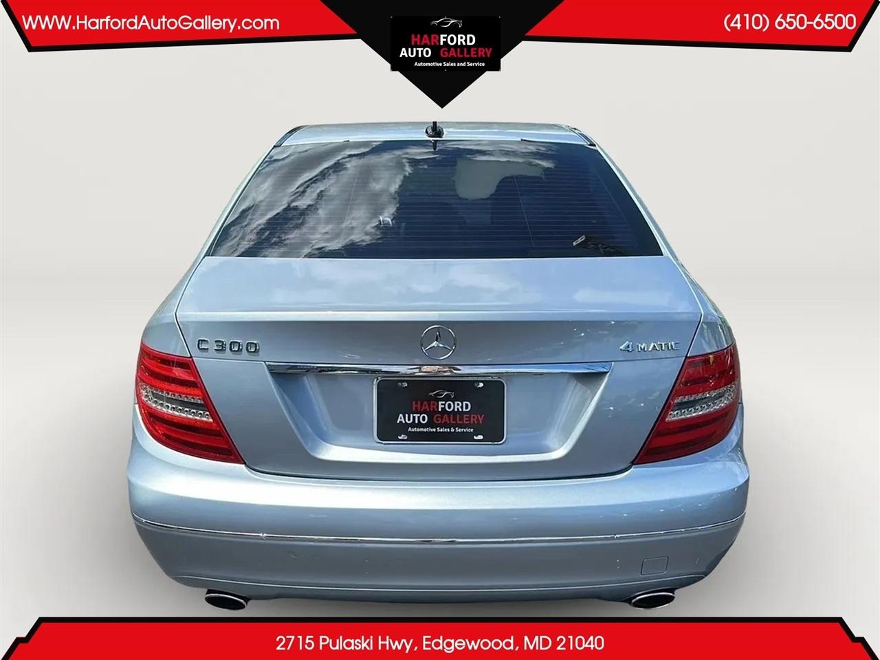 Mercedes-Benz C-Class 4dr Sdn C 300 Sport 4MATIC 2013