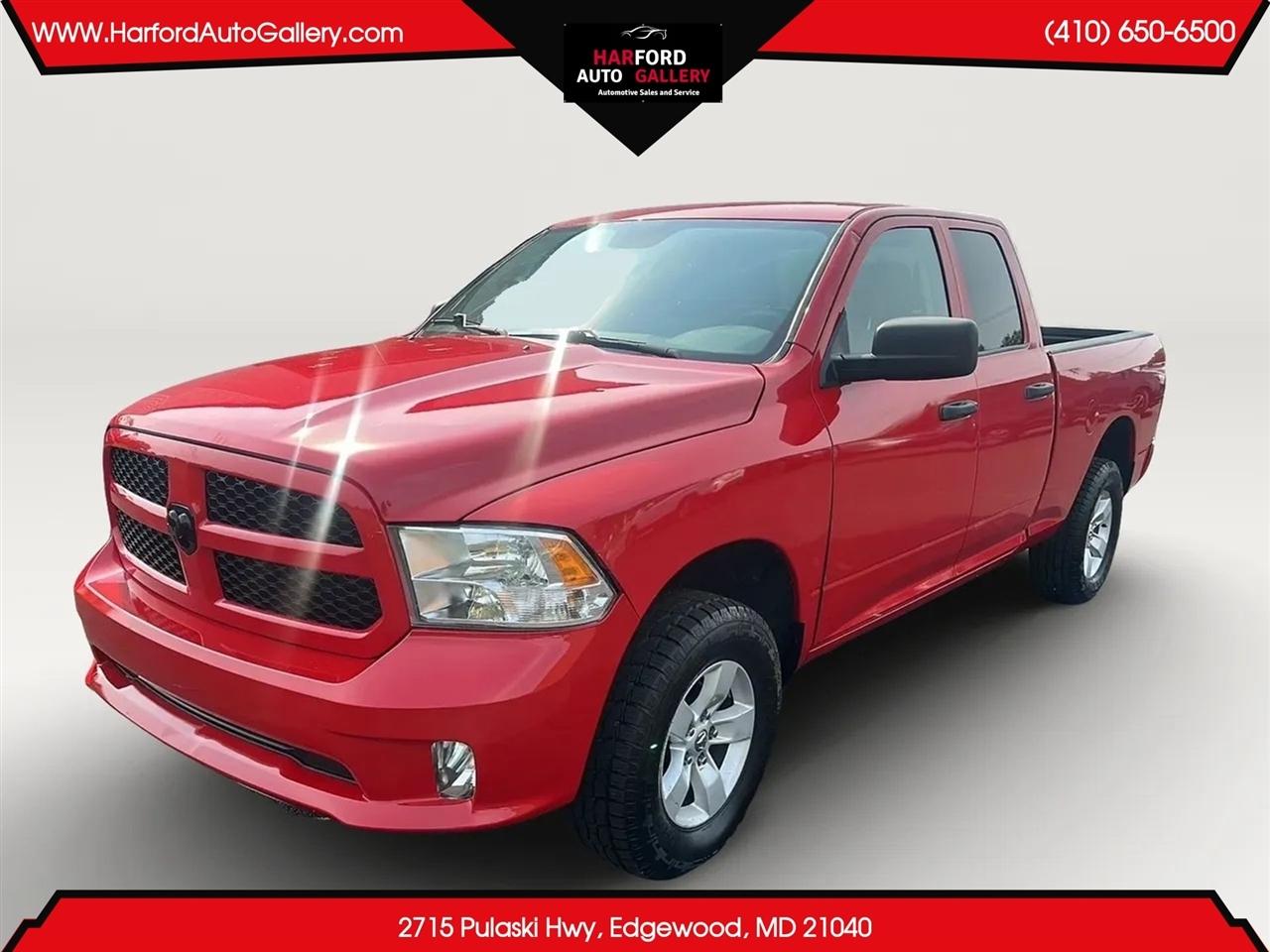 RAM 1500 Express 4x4 Quad Cab 6'4" Box 2018