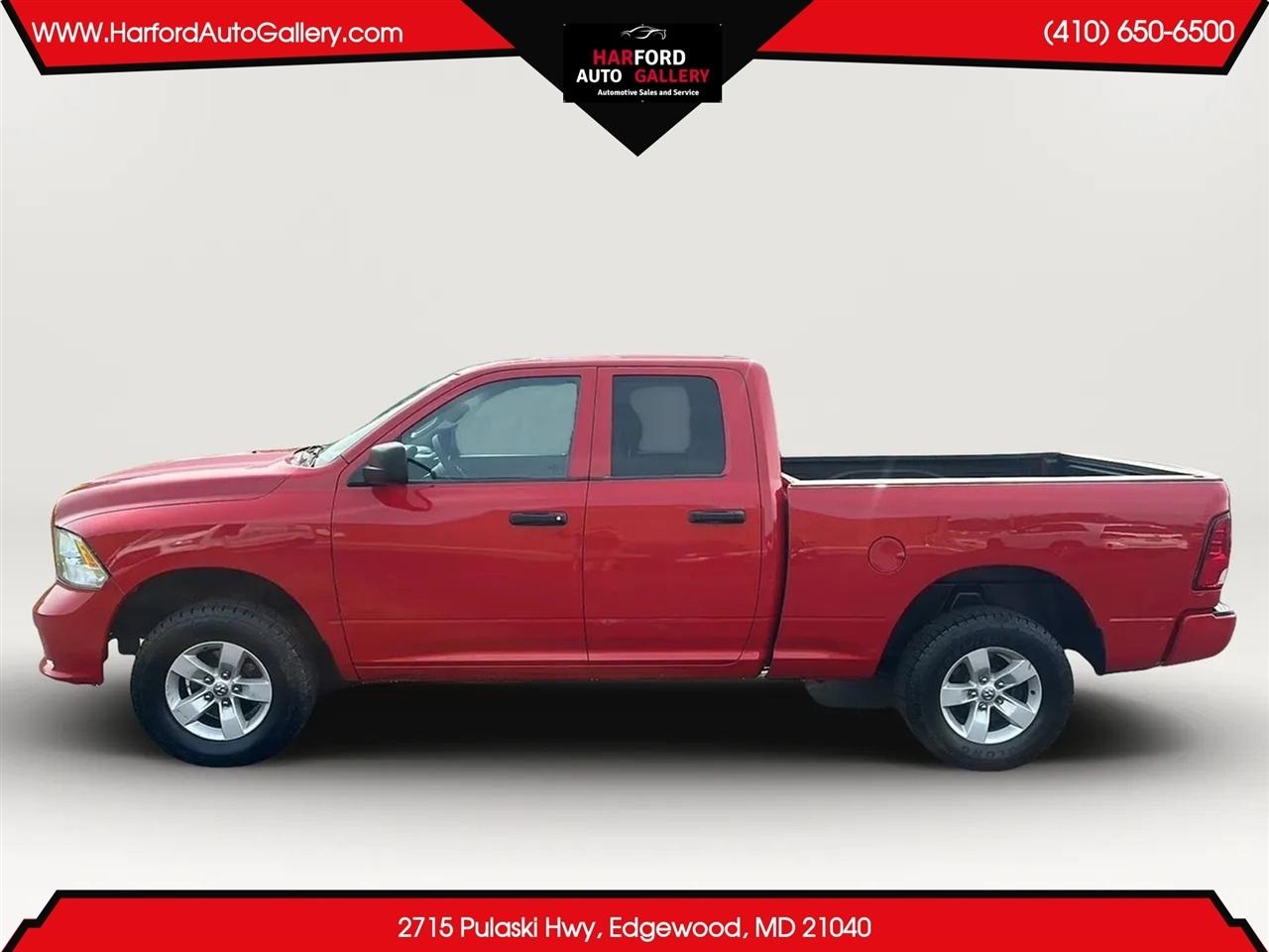 RAM 1500 Express 4x4 Quad Cab 6'4" Box 2018