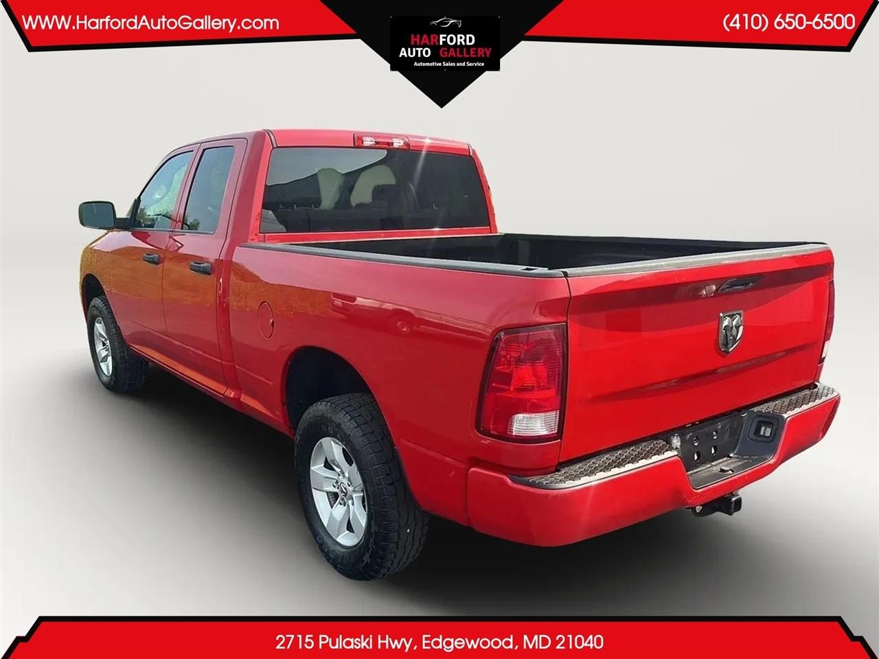 RAM 1500 Express 4x4 Quad Cab 6'4" Box 2018