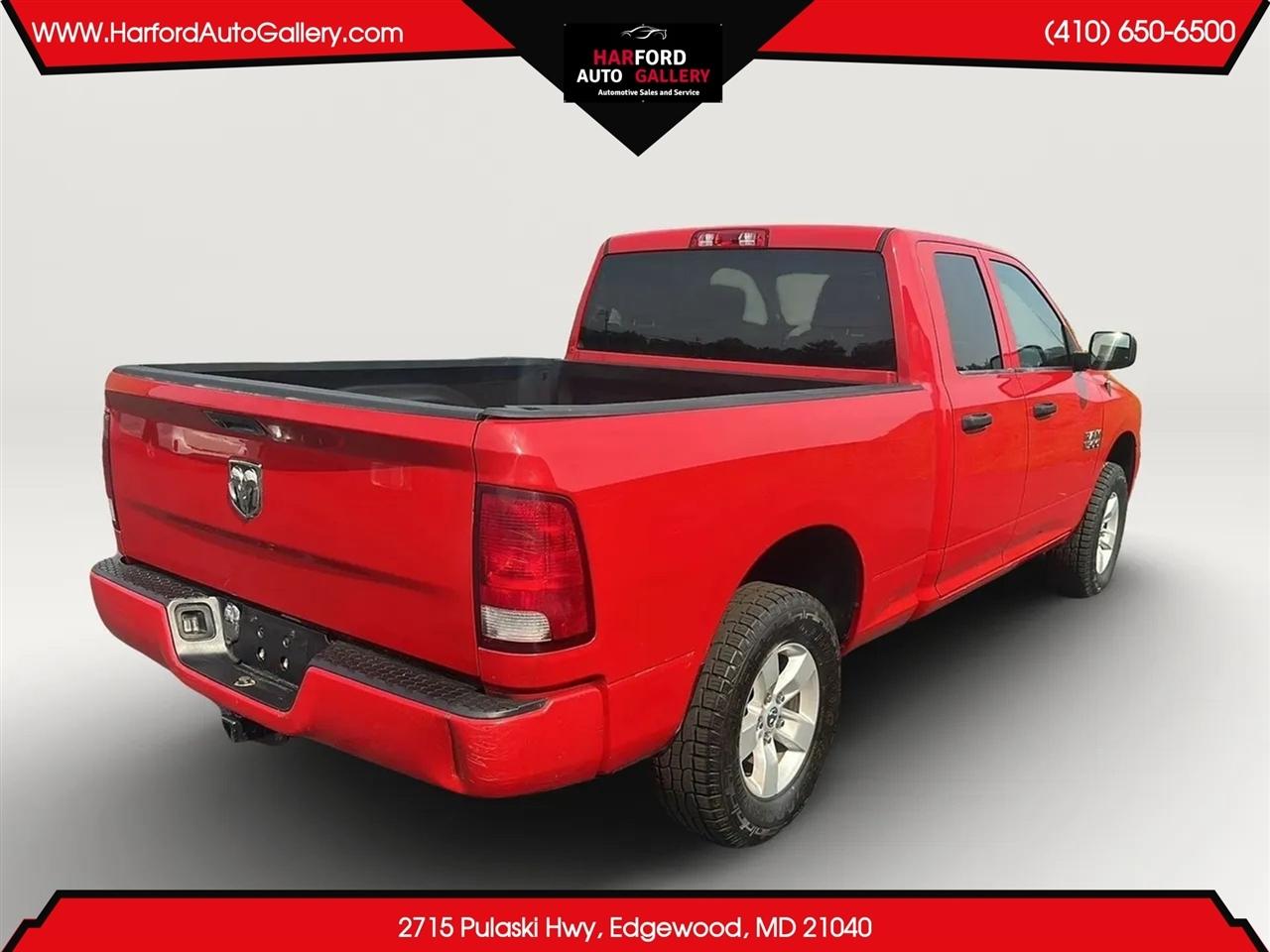 RAM 1500 Express 4x4 Quad Cab 6'4" Box 2018