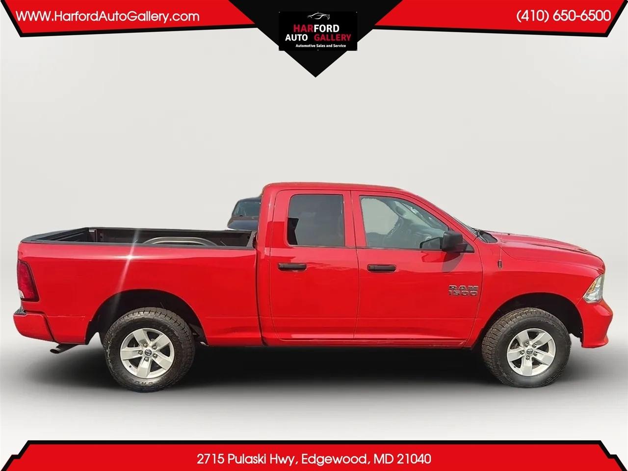 RAM 1500 Express 4x4 Quad Cab 6'4" Box 2018