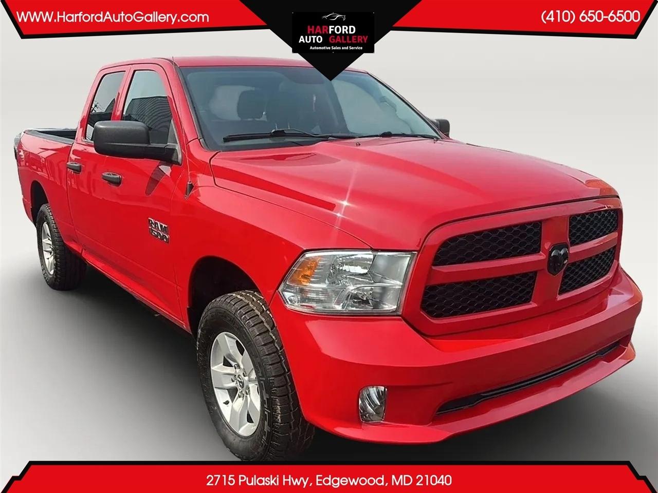RAM 1500 Express 4x4 Quad Cab 6'4" Box 2018