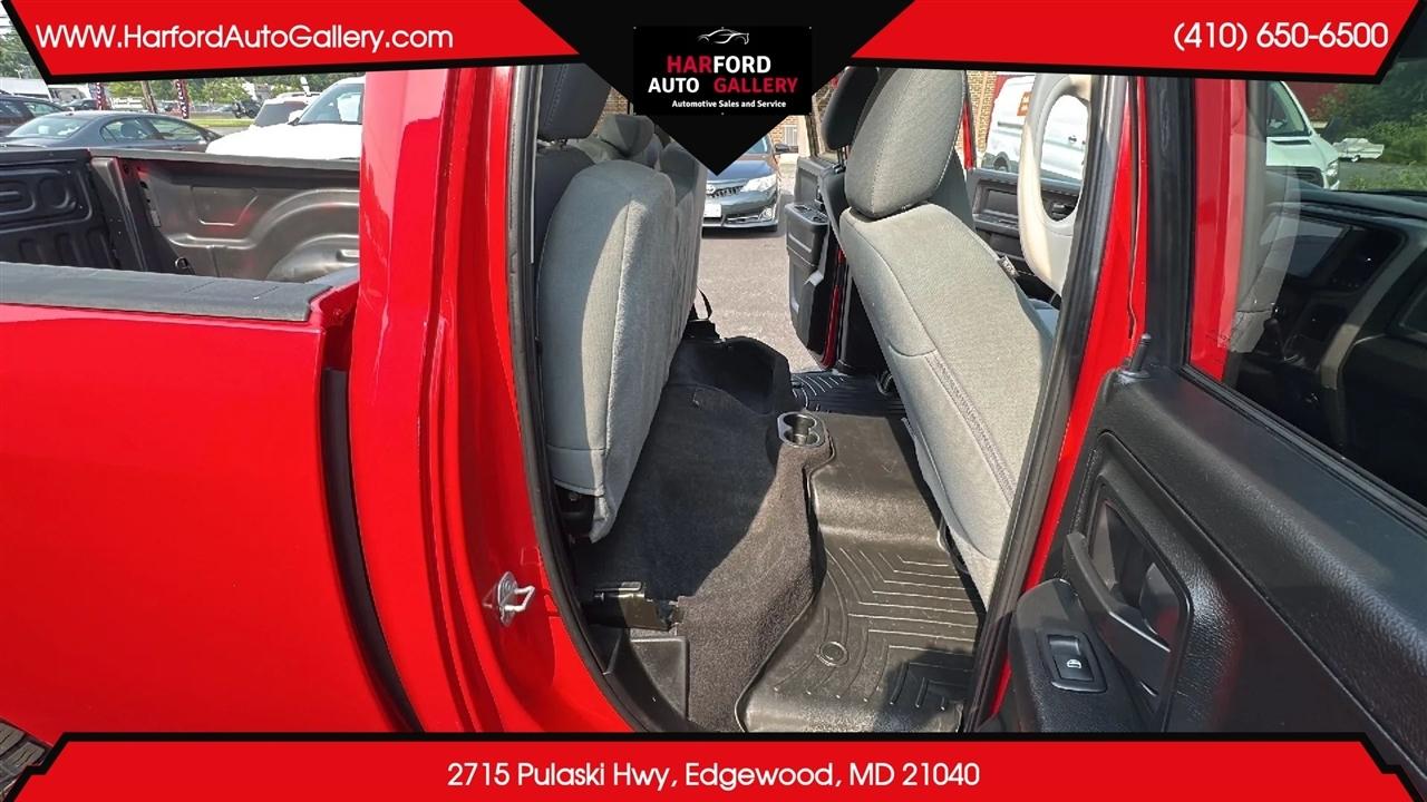 RAM 1500 Express 4x4 Quad Cab 6'4" Box 2018