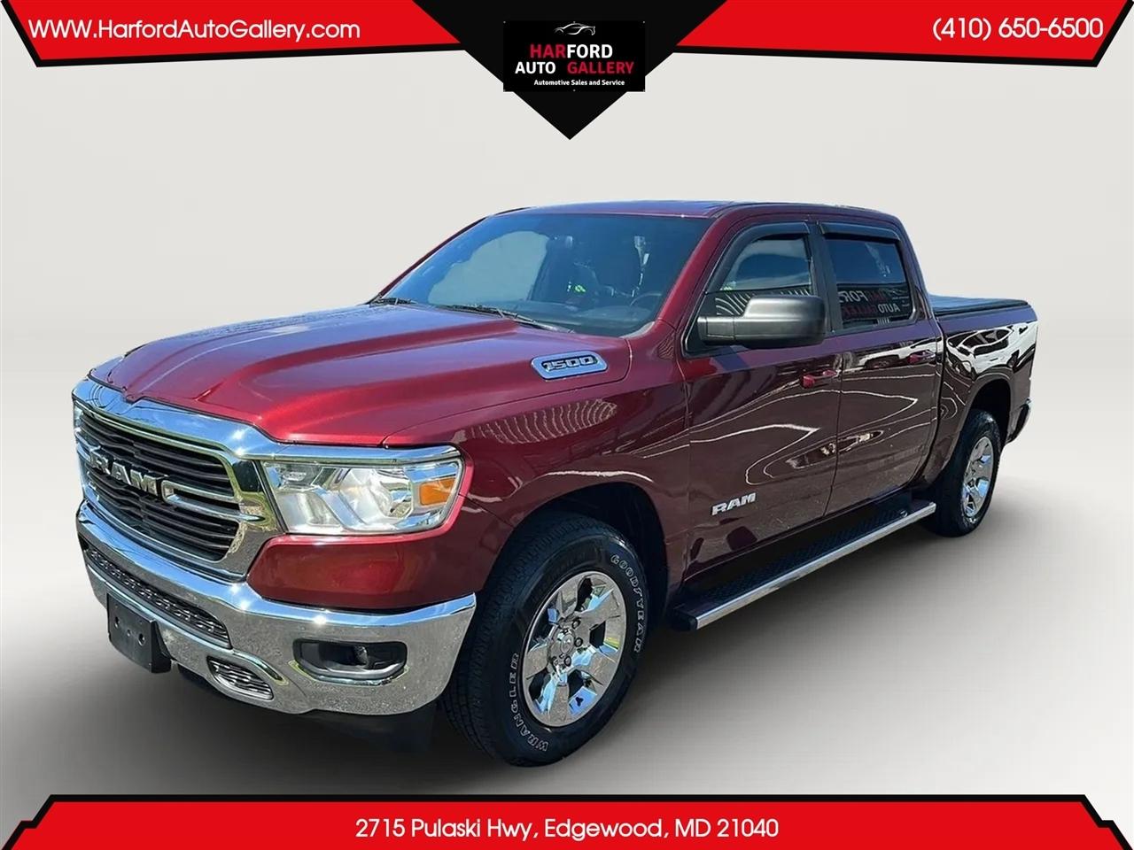RAM 1500 Big Horn 4x4 Crew Cab 5'7" Box 2021