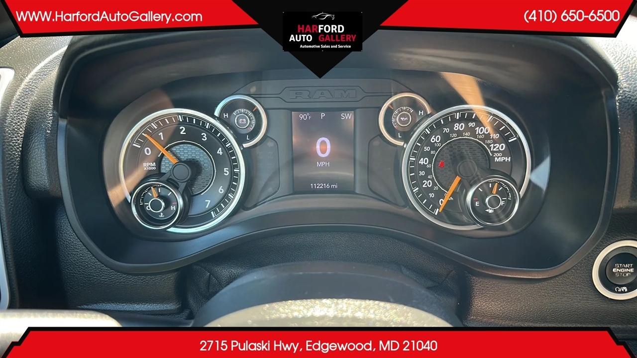 RAM 1500 Big Horn 4x4 Crew Cab 5'7" Box 2021