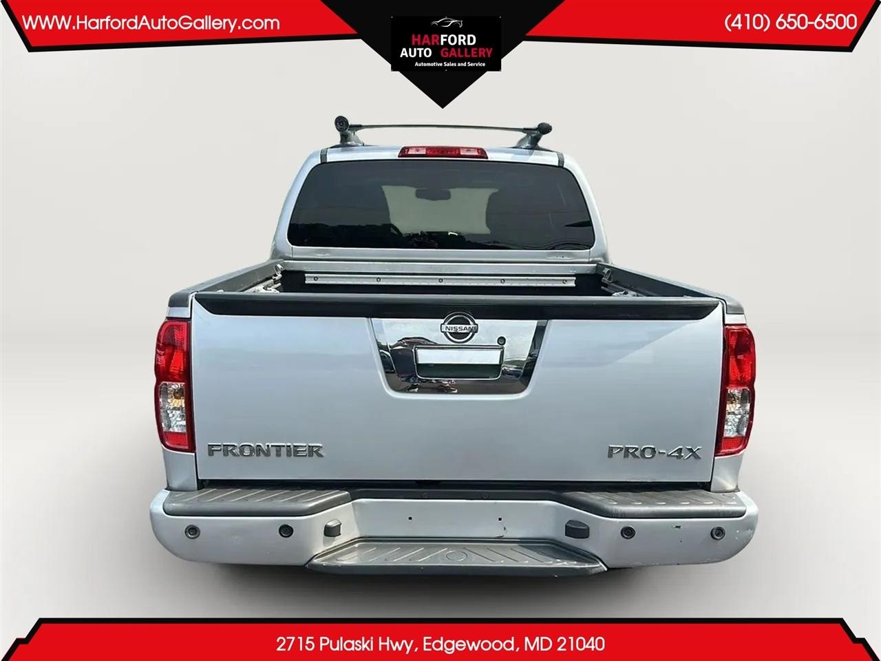 Nissan Frontier 4WD Crew Cab SWB Auto PRO-4X 2013
