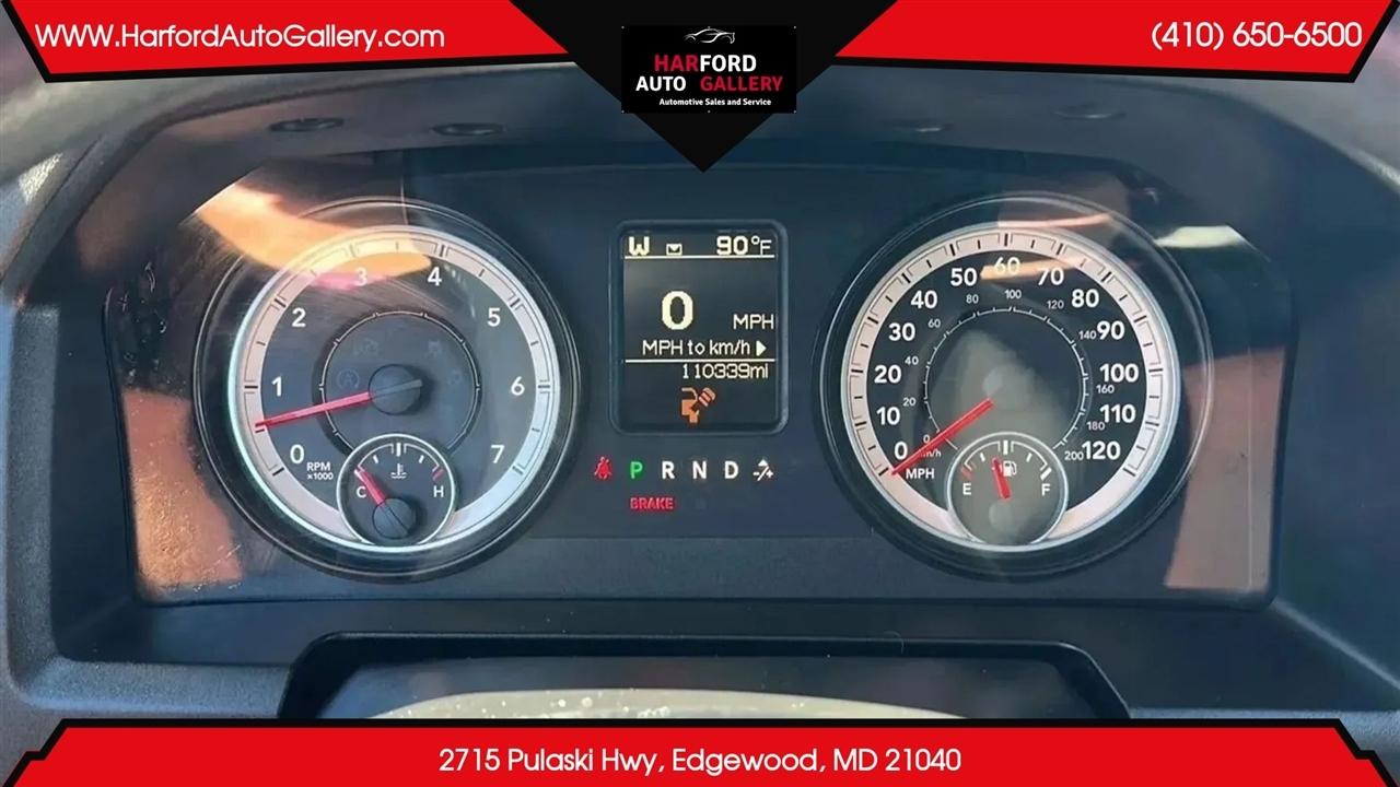RAM 1500 4WD Quad Cab 140.5" SLT 2014