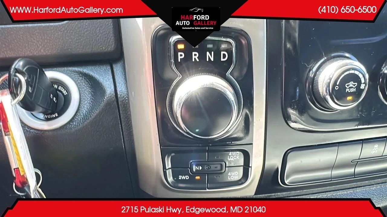 RAM 1500 4WD Quad Cab 140.5" SLT 2014