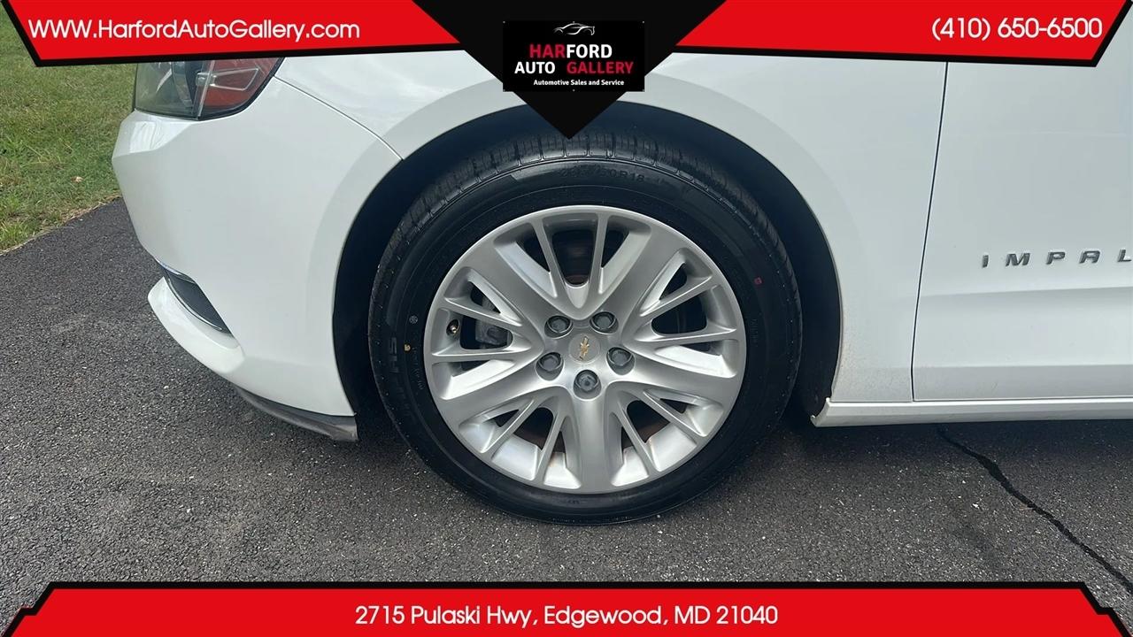 Chevrolet Impala 4dr Sdn LS w/1LS 2017