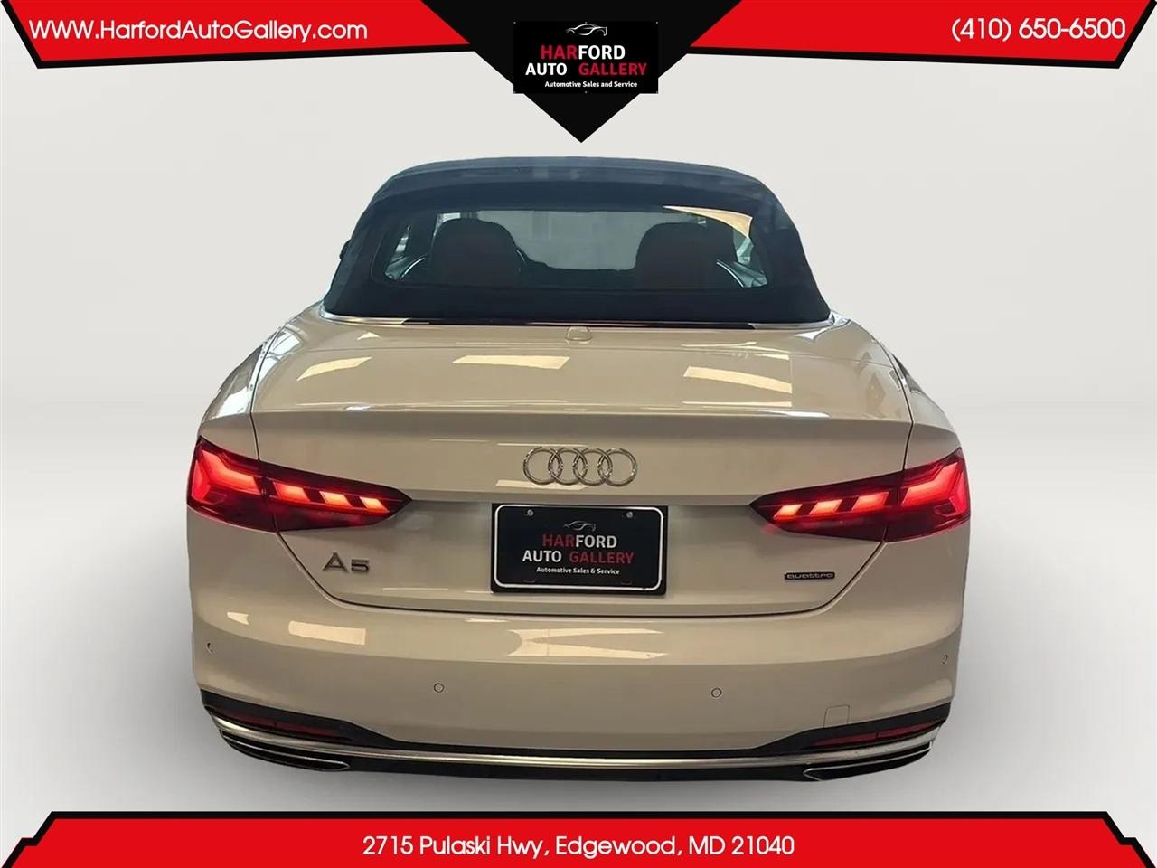 Audi A5 Cabriolet Premium Plus 2.0 TFSI quattro 2020