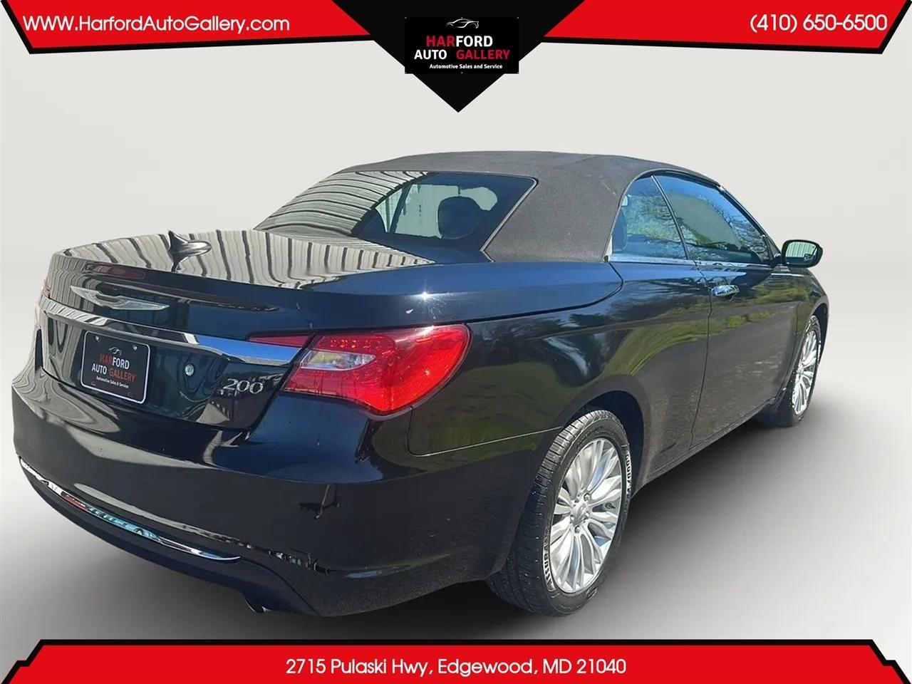 Chrysler 200 2dr Conv Limited 2013