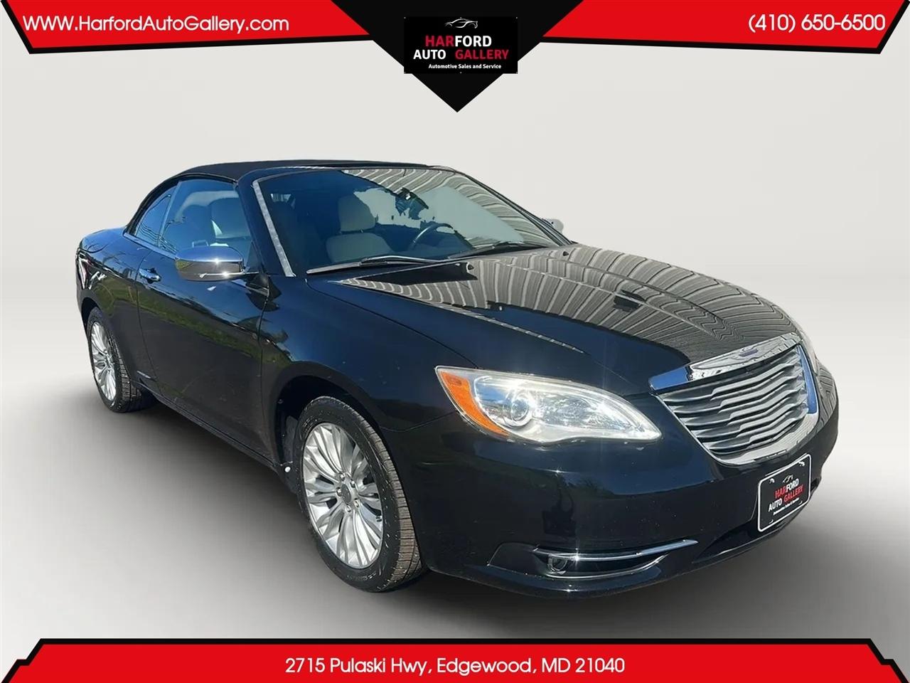 Chrysler 200 2dr Conv Limited 2013