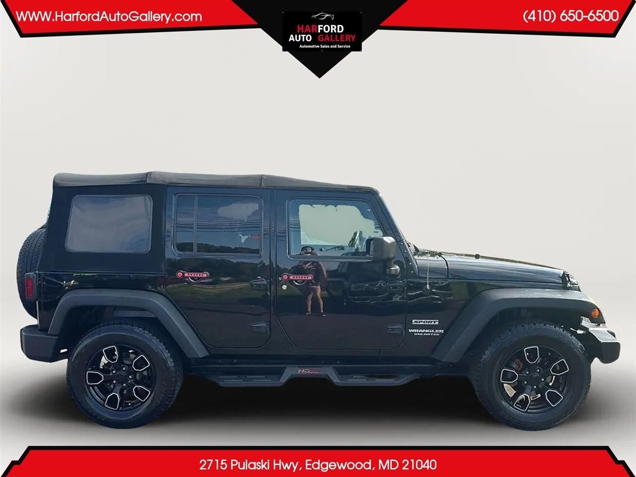 Jeep Wrangler Unlimited 4WD 4dr Sport 2016
