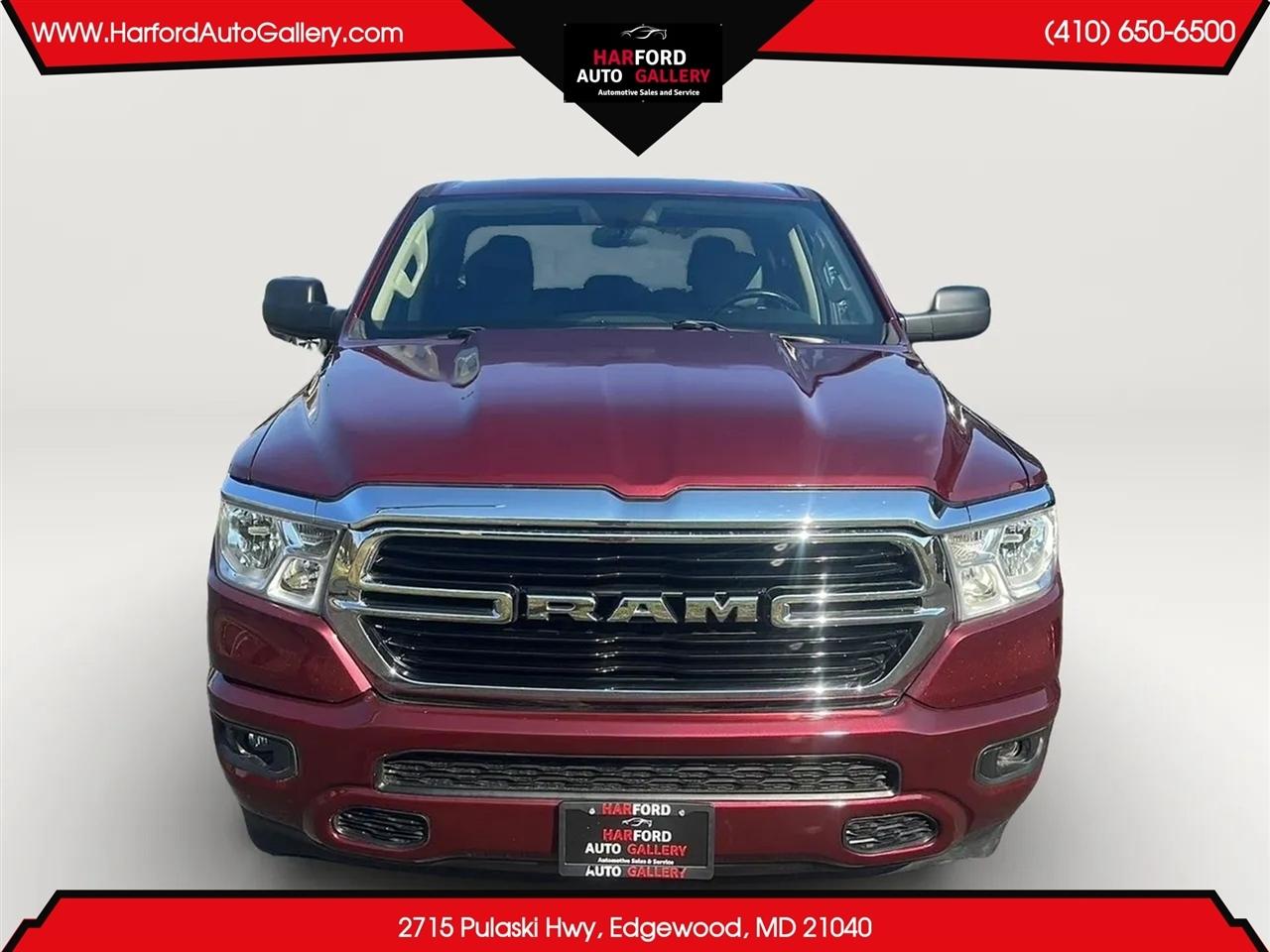 RAM 1500 Big Horn 4x4 Quad Cab 6'4" Box 2020