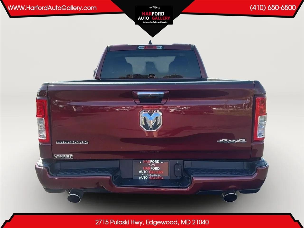 RAM 1500 Big Horn 4x4 Quad Cab 6'4" Box 2020