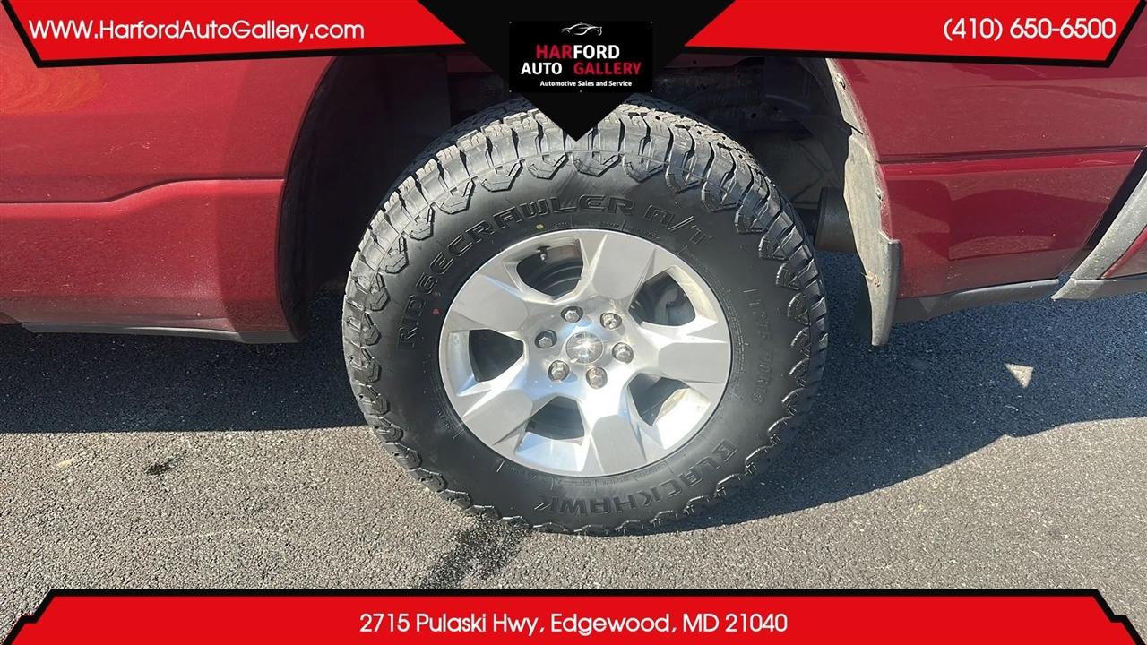RAM 1500 Big Horn 4x4 Quad Cab 6'4" Box 2020