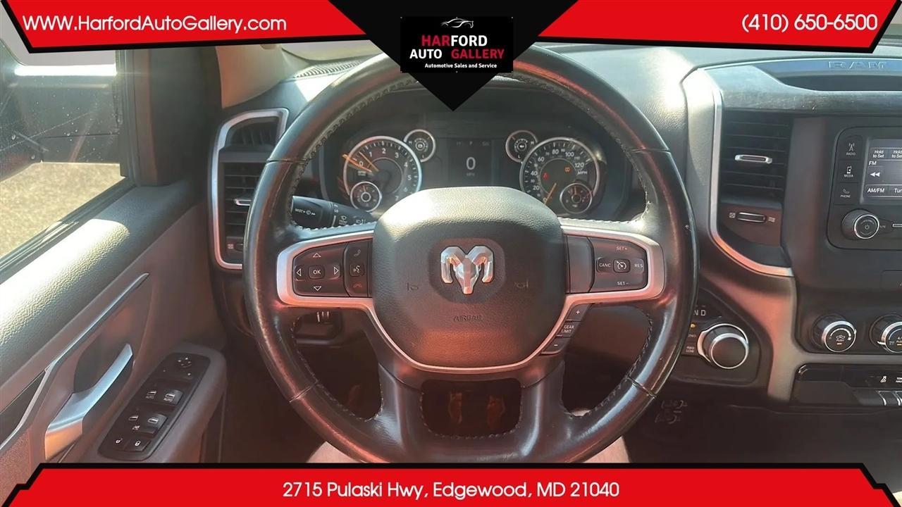 RAM 1500 Big Horn 4x4 Quad Cab 6'4" Box 2020
