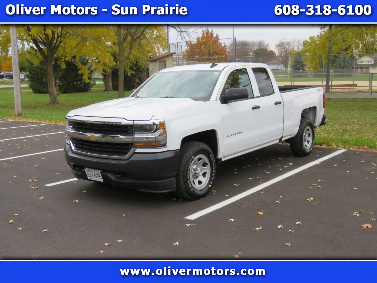 2017 Chevrolet Silverado 1500 Work Truck Double Cab 4WD