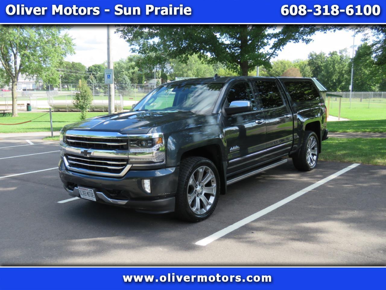 2018 Chevrolet Silverado 1500 High Country Crew Cab Short Box 4WD