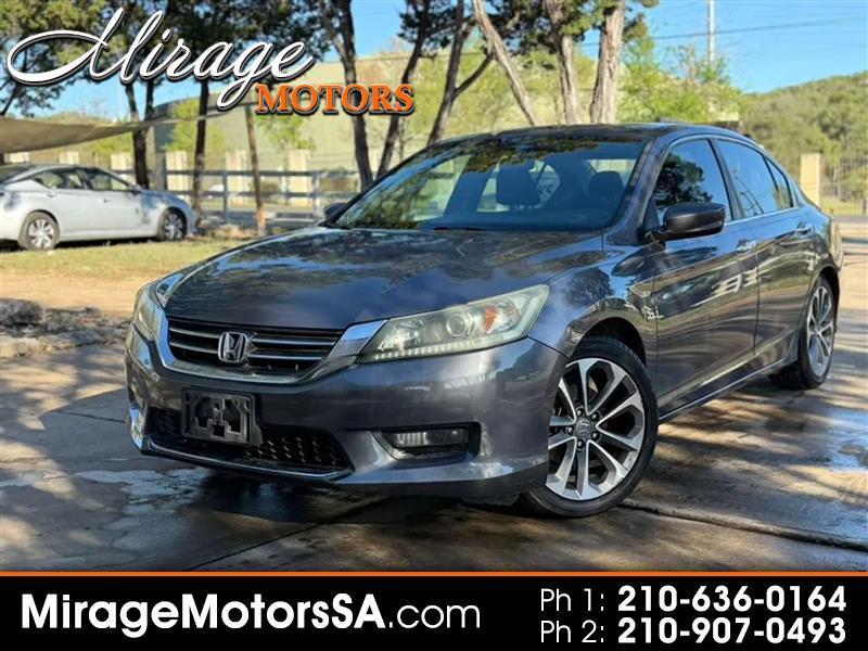 Honda Accord Sport Sedan CVT 2015