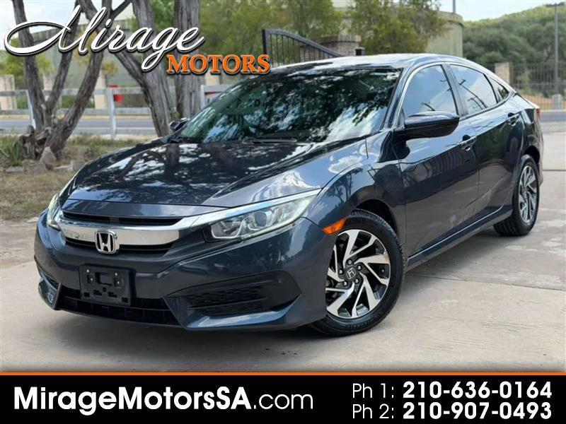 Honda Civic EX Sedan CVT 2018