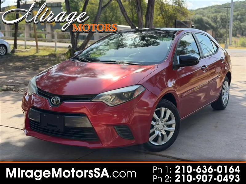 Toyota Corolla LE CVT 2016