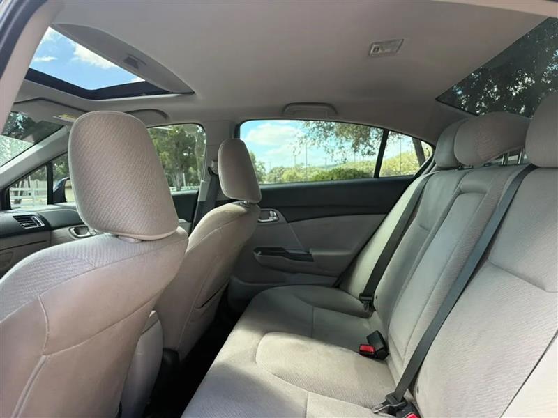 Honda Civic EX Sedan 5-Speed AT 2013