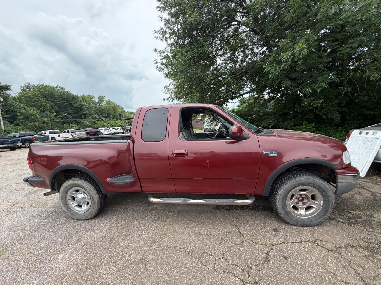 Ford F-150 Supercab Flareside 139" Lariat 4WD 2002
