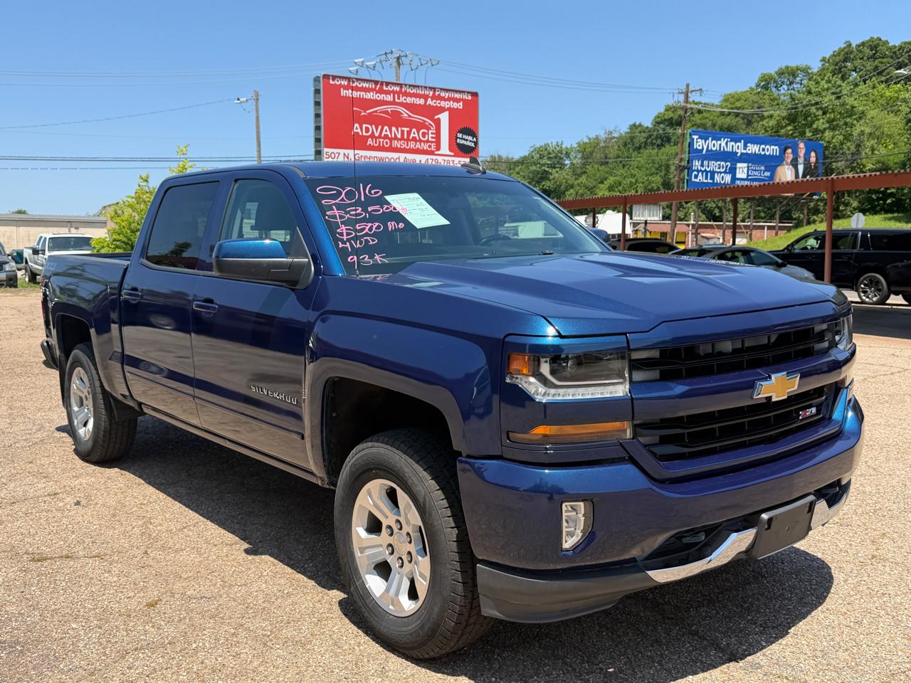 Chevrolet Silverado 1500 4WD Crew Cab 143.5" LT w/2LT 2016