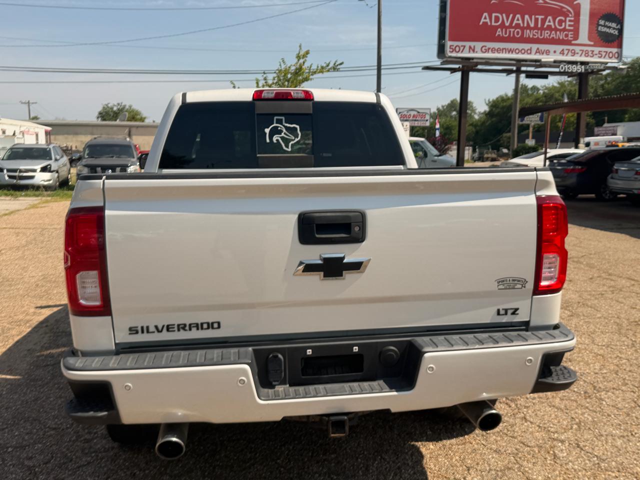 Chevrolet Silverado 1500 LTZ Crew Cab 4WD 2018