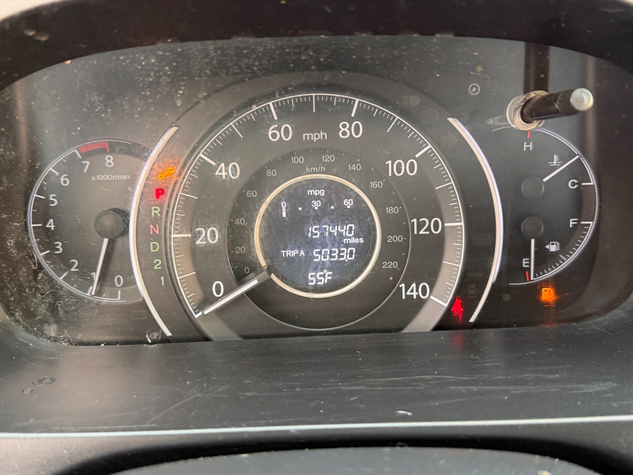 Honda CR-V EX 2WD 5-Speed AT 2012