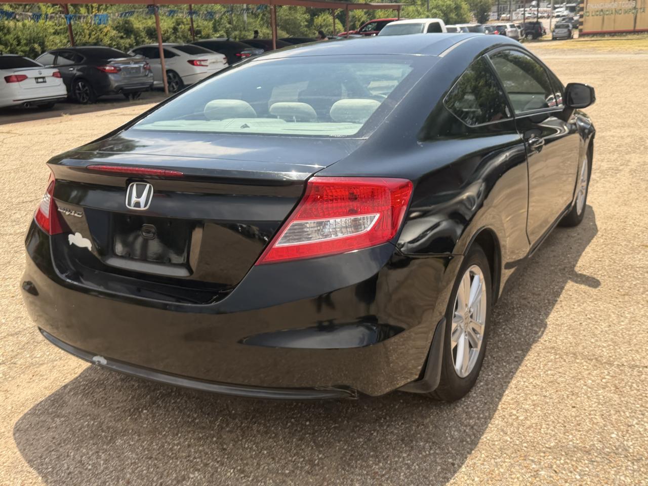 Honda Civic EX Coupe 5-Speed AT 2012
