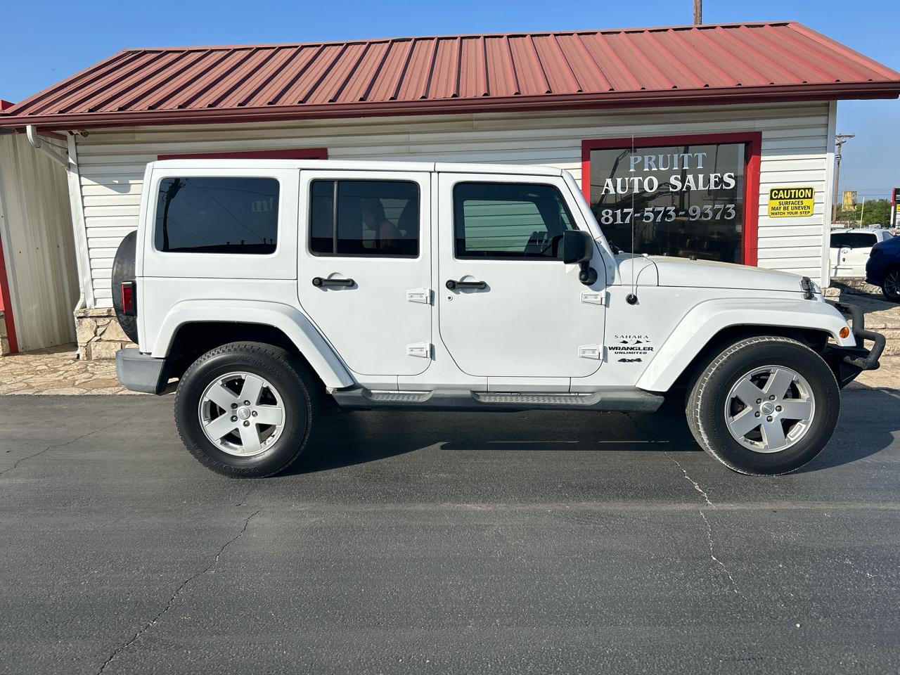 2012 Jeep Wrangler Unlimited Sahara 4WD