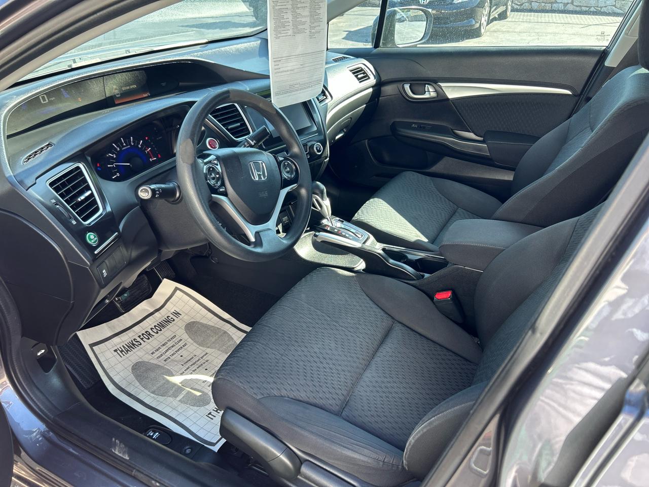 Honda Civic EX Sedan CVT 2015
