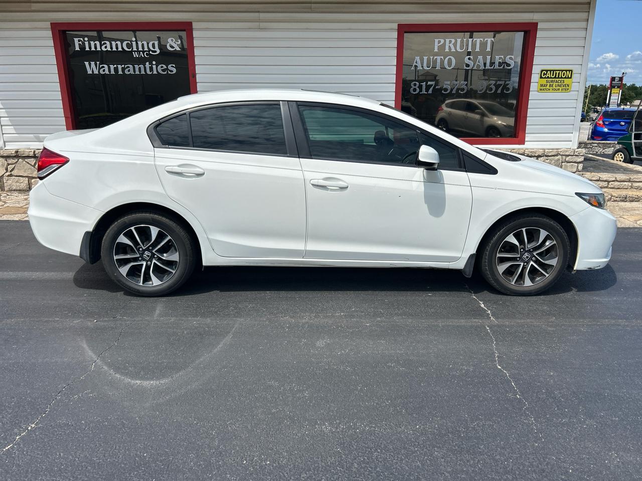 Honda Civic EX Sedan 5-Speed AT 2013