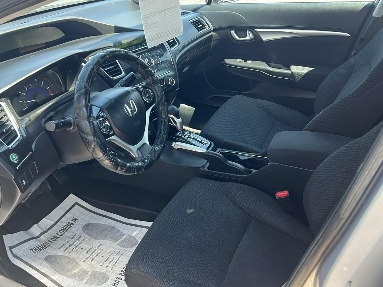 Honda Civic EX Sedan 5-Speed AT 2013