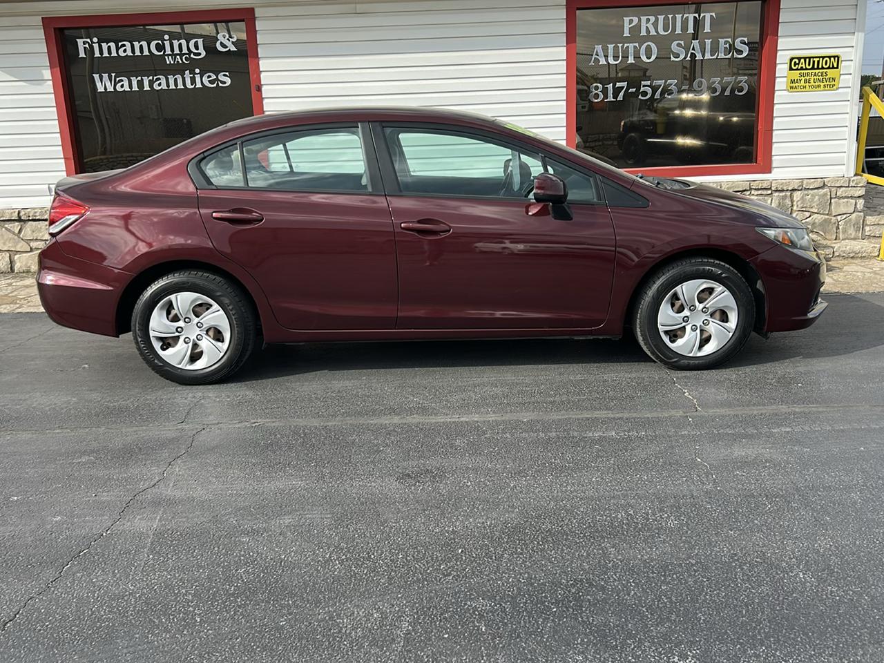 2013 Honda Civic LX Sedan 5-Speed AT