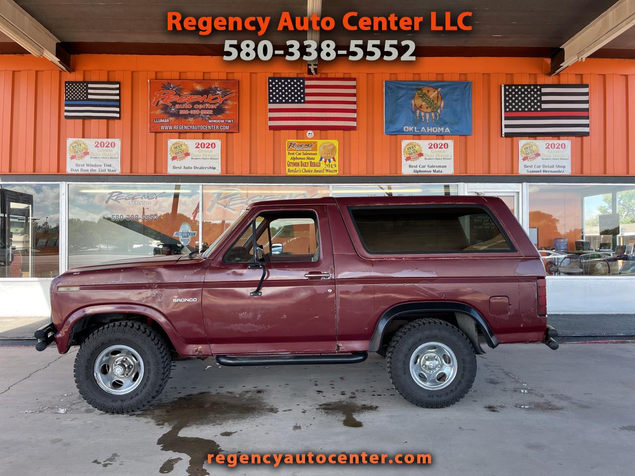 Used 1983 Ford Bronco 4WD 2dr Wagon Custom for Sale in Guymon OK 73942
