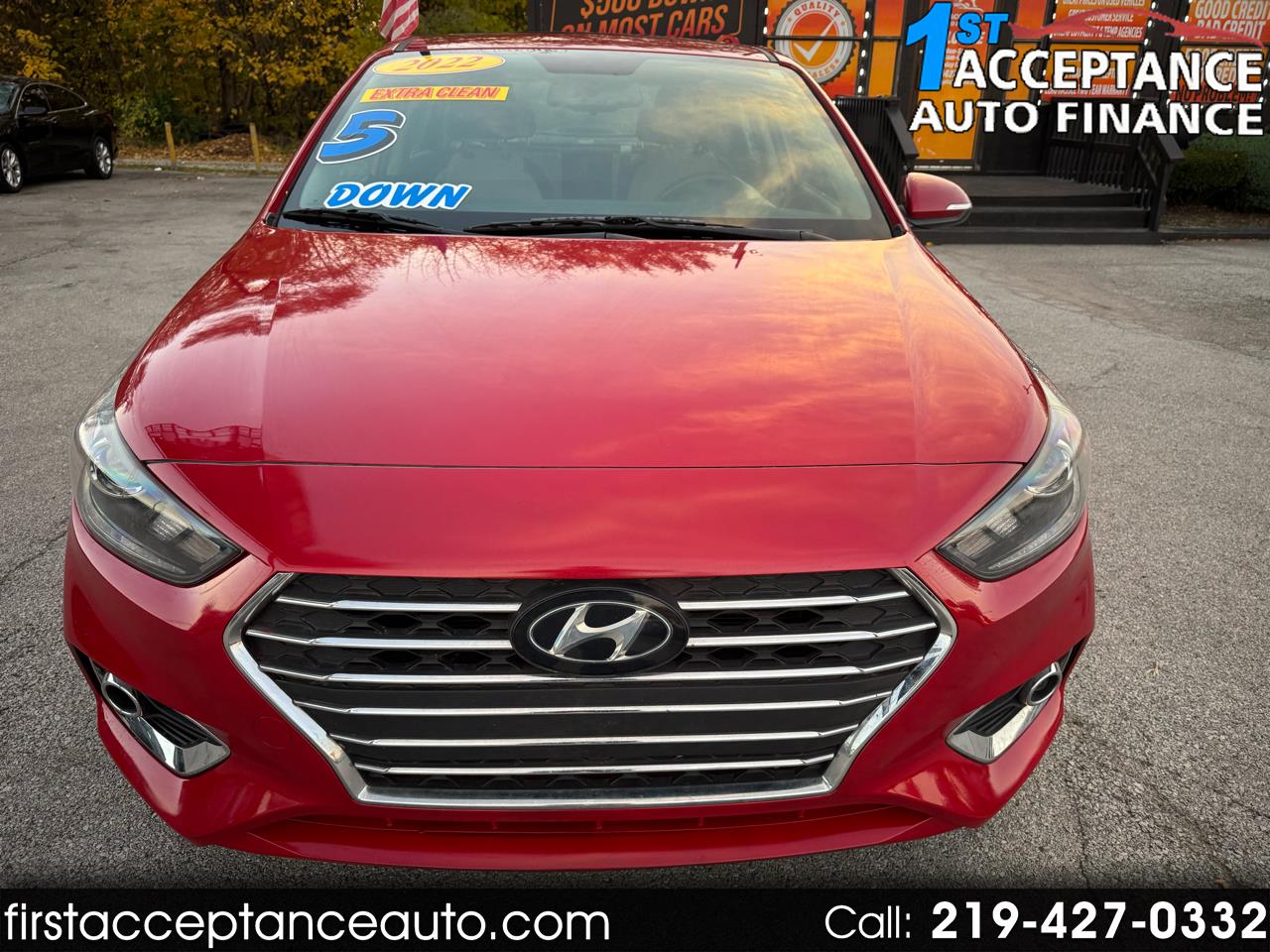 2022 Hyundai Accent Limited 4-Door